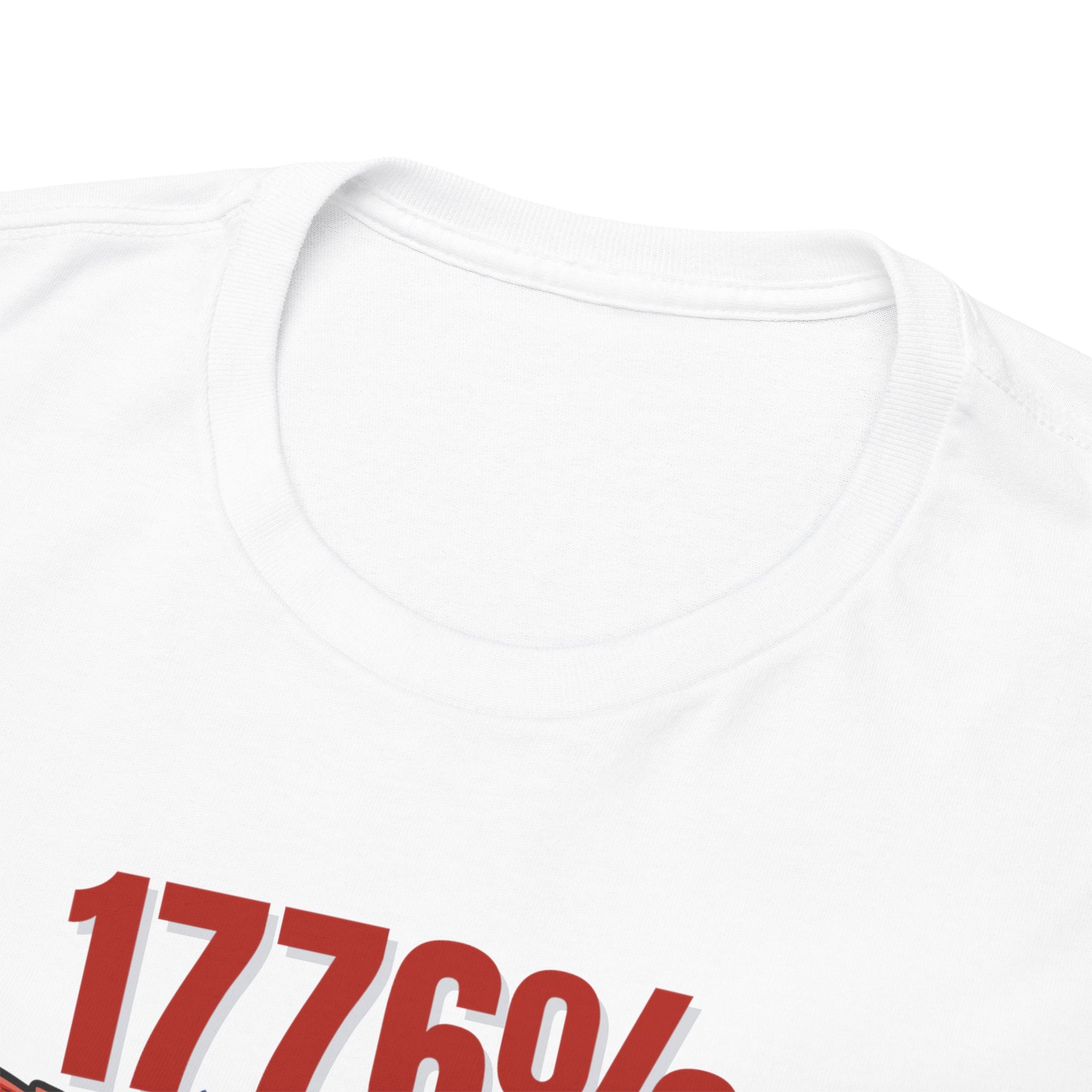 1776% Committed to Freedom Unisex Cotton Tee