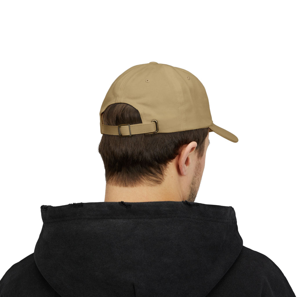 Distressed American Flag Dad Cap — Vintage USA