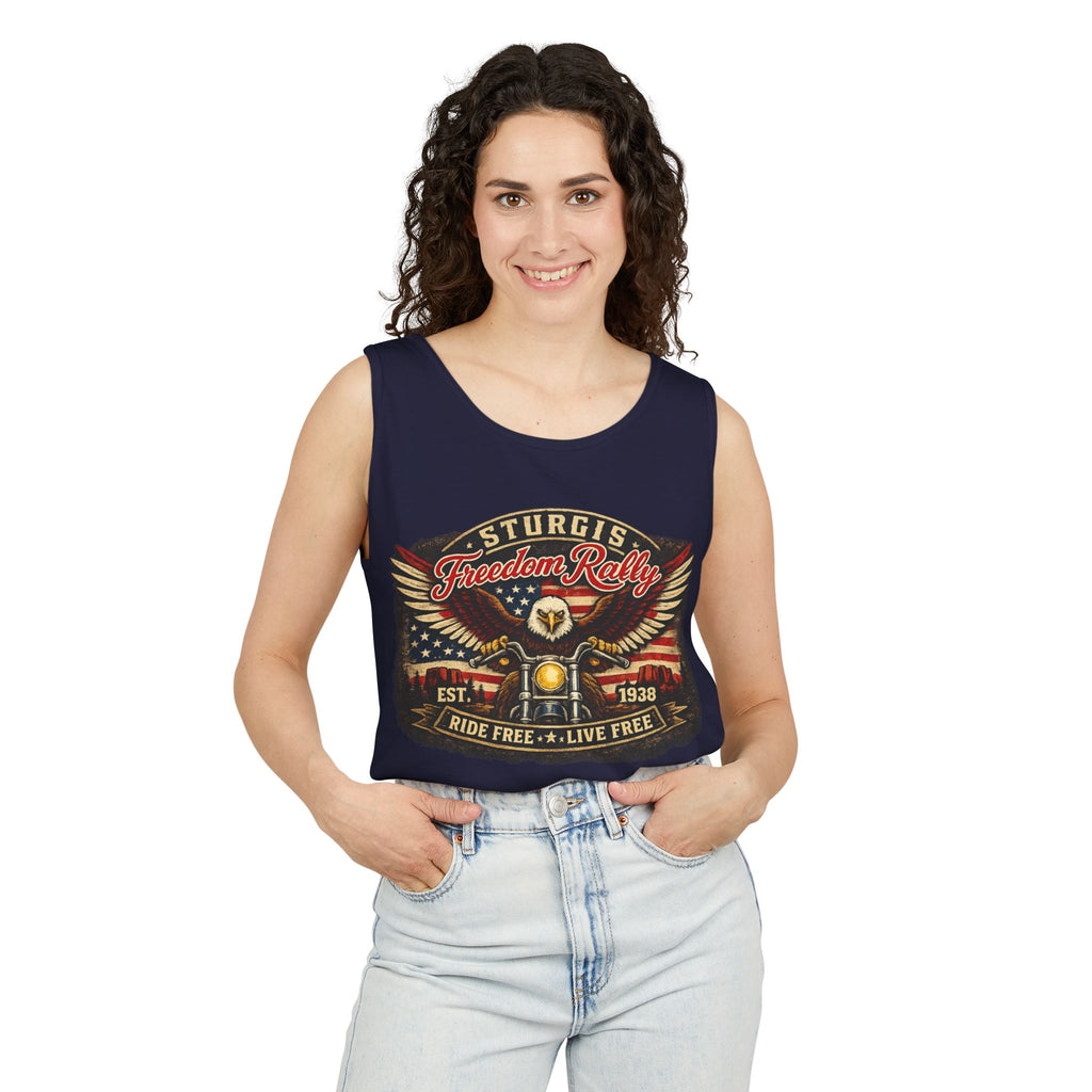 Sturgis Freedom Rally Tank Top — Ride Free Live Free