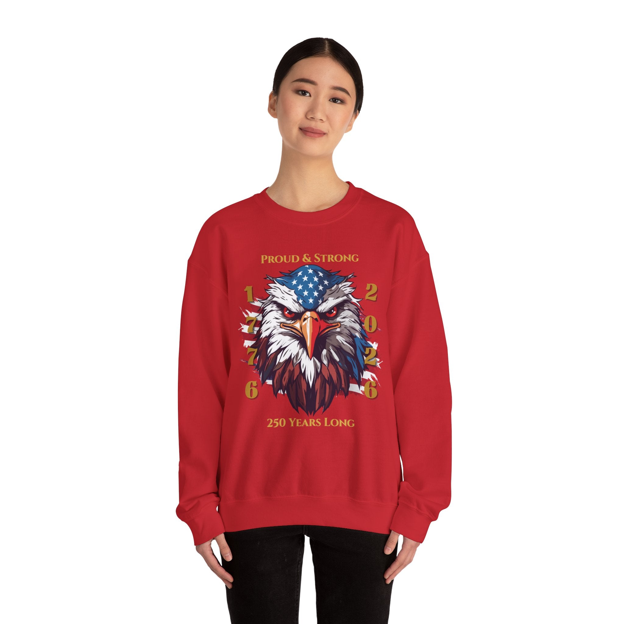 Proud & Strong Crewneck Unisex Sweatshirt