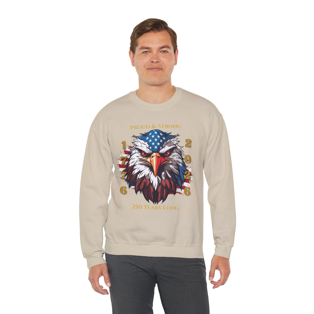 Proud & Strong Crewneck Unisex Sweatshirt