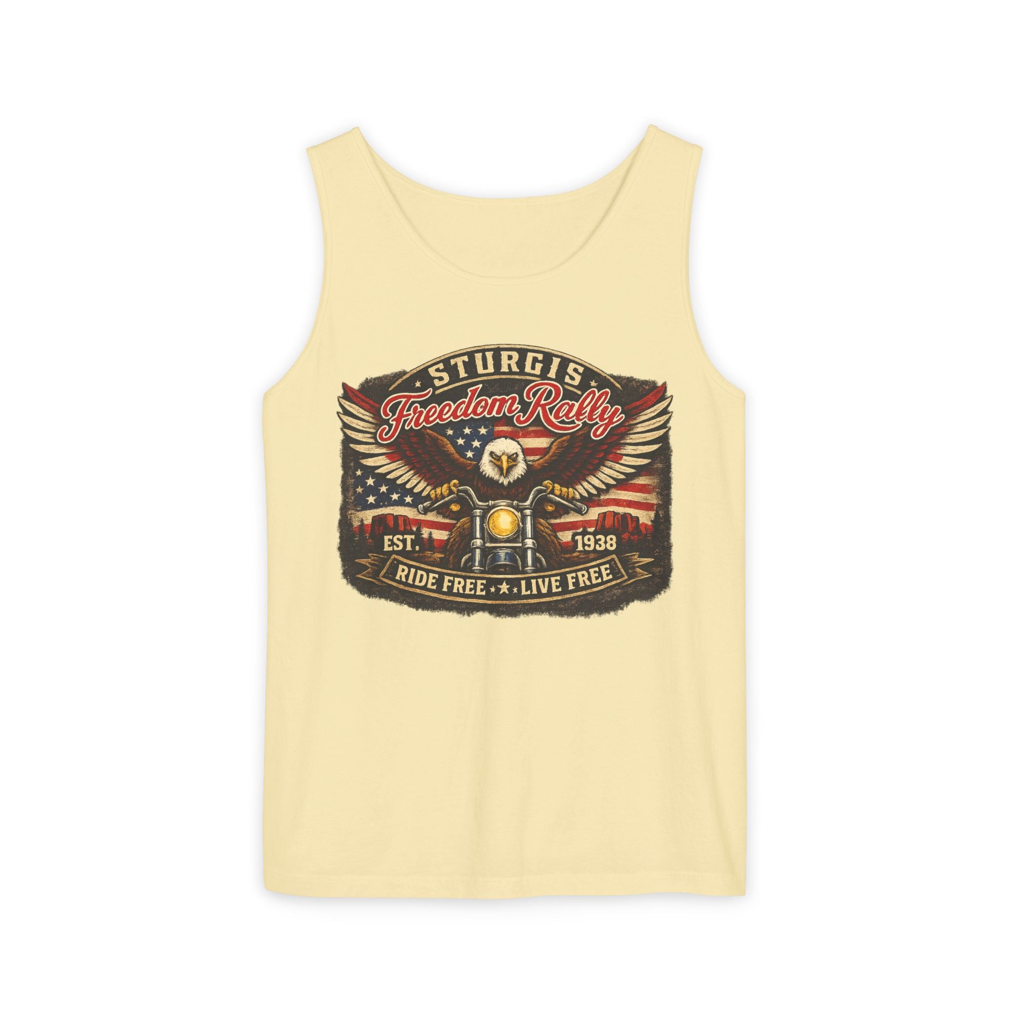 Sturgis Freedom Rally Tank Top — Ride Free Live Free