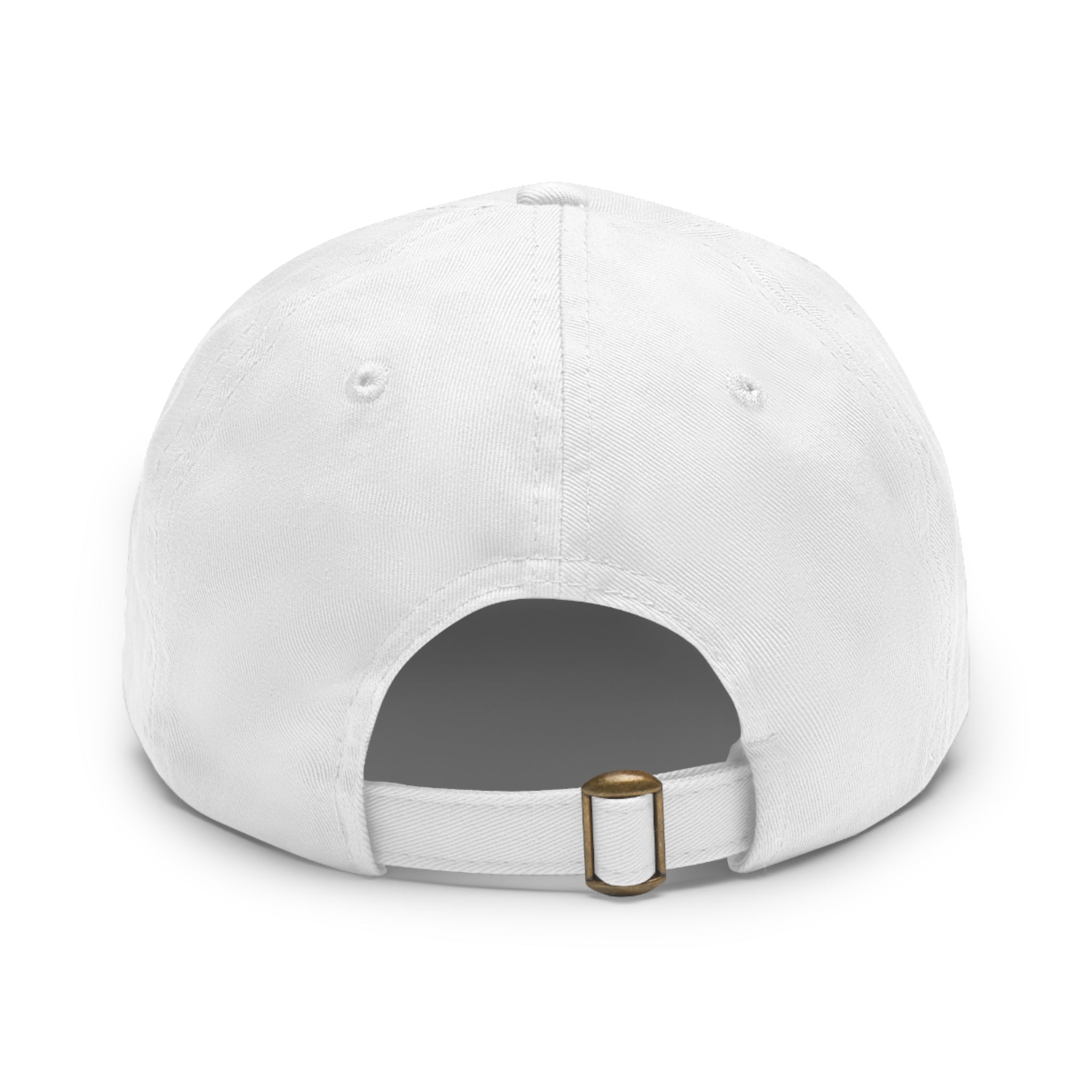 1776% Committed to Freedom Dad Hat with Leather Patch (Rectangle)