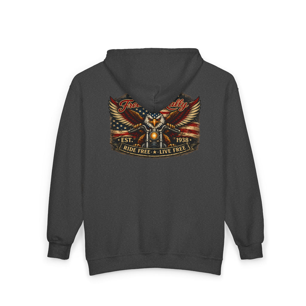 Sturgis Motorcycle Freedom Rally Hoodie (Front & Back Print)