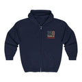 1776% Committed to Freedom Zip Hoodie (Front & Back Print)
