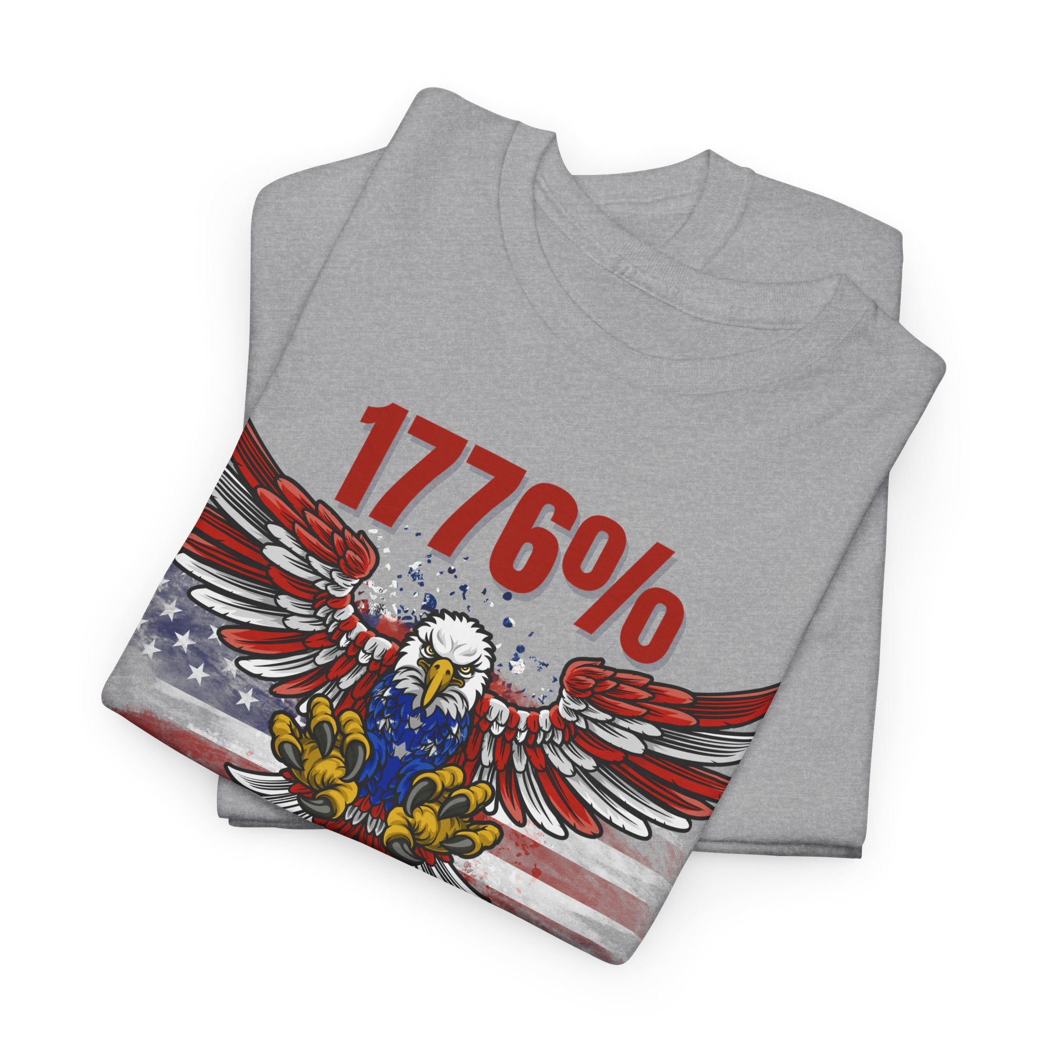 1776% Committed to Freedom Unisex Cotton Tee