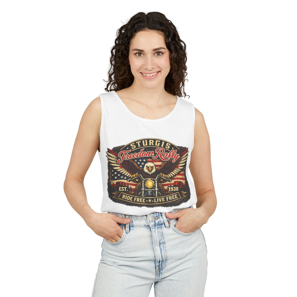 Sturgis Freedom Rally Tank Top — Ride Free Live Free