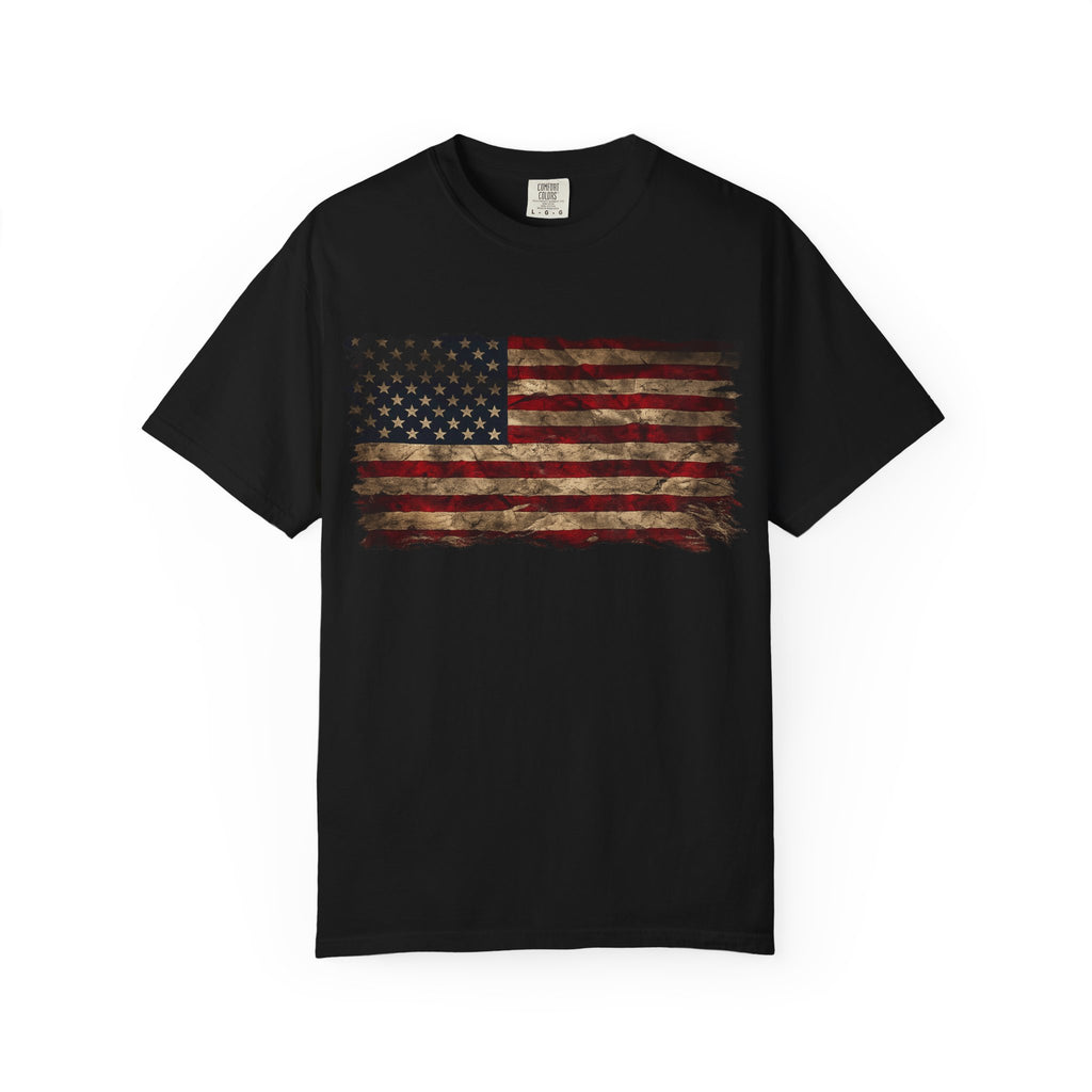Distressed Flag Unisex Tee