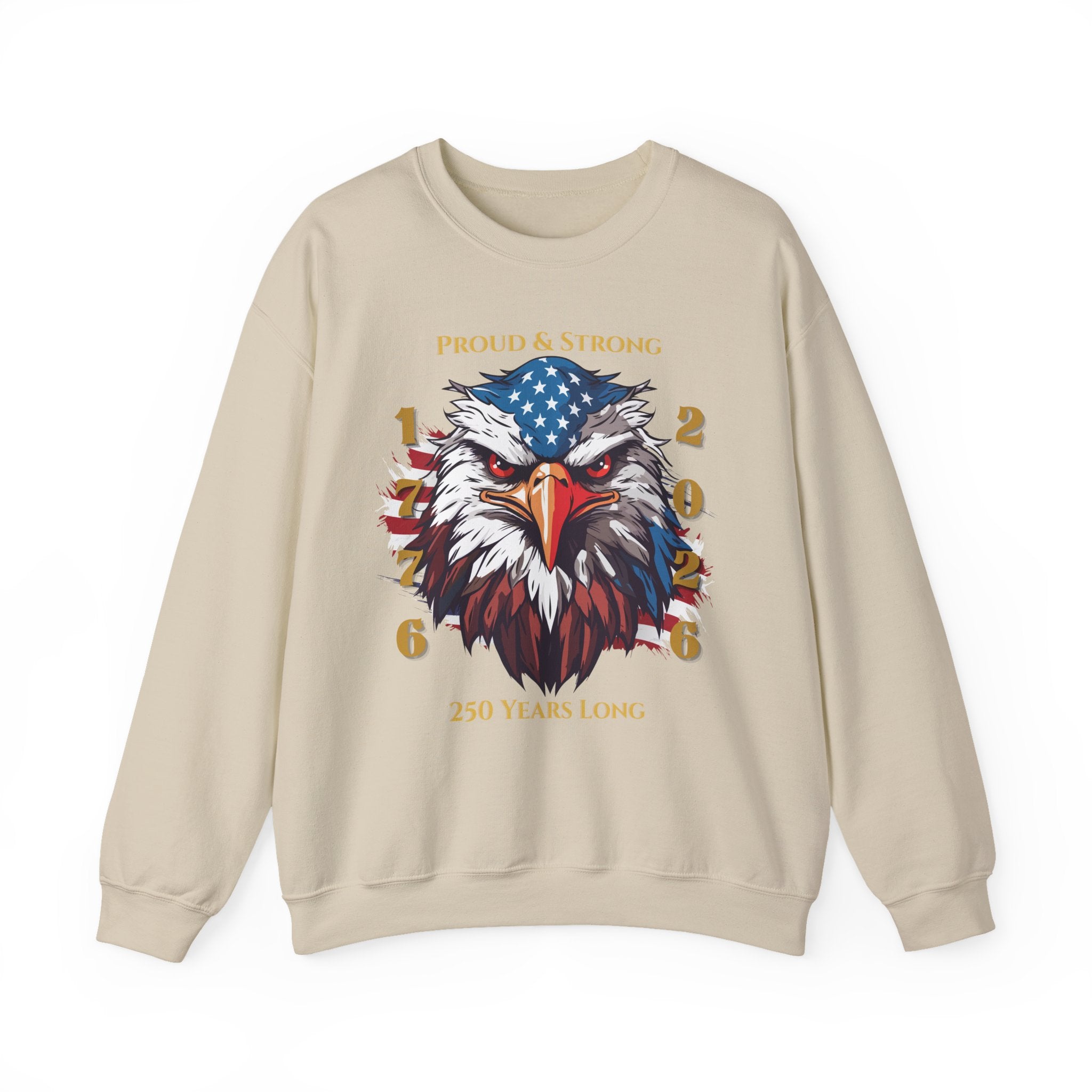 Proud & Strong Crewneck Unisex Sweatshirt