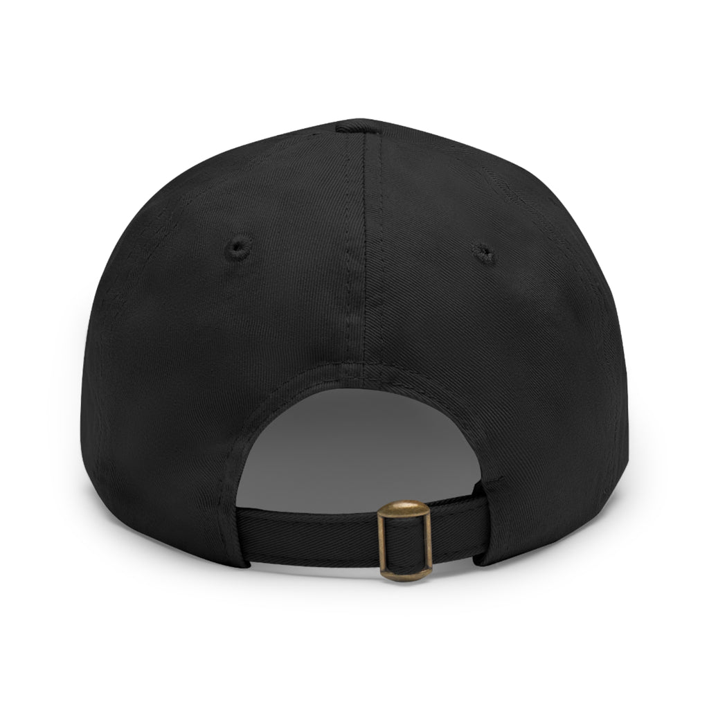 1776% Committed to Freedom Dad Hat with Leather Patch (Rectangle)