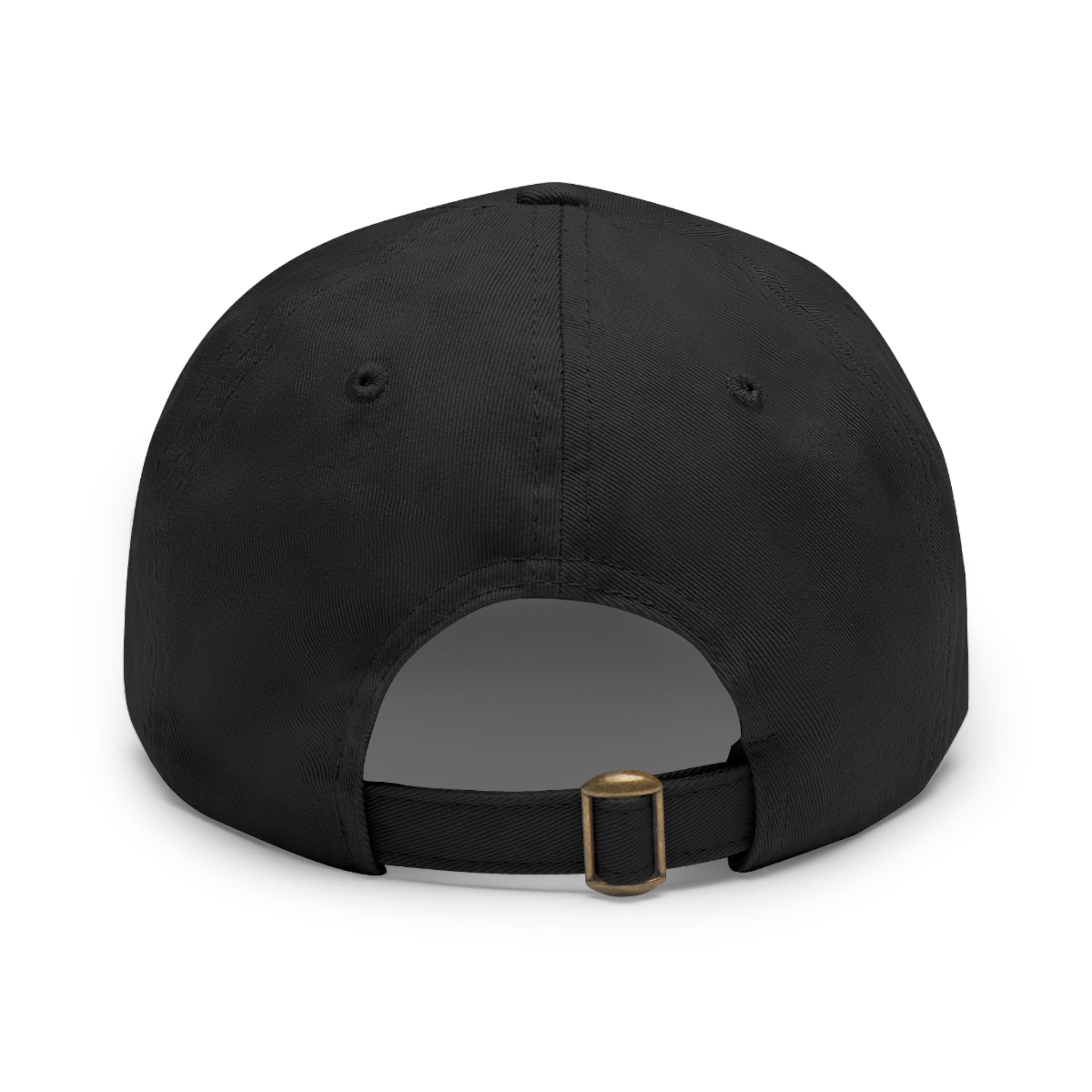 1776% Committed to Freedom Dad Hat with Leather Patch (Rectangle)