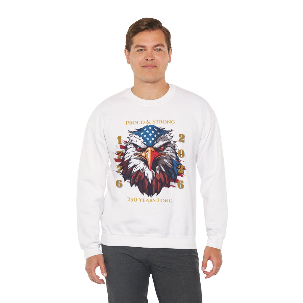 Proud & Strong Crewneck Unisex Sweatshirt