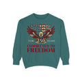1776% Committed to Freedom - 250 Years Unisex Garment-Dyed Sweatshirt