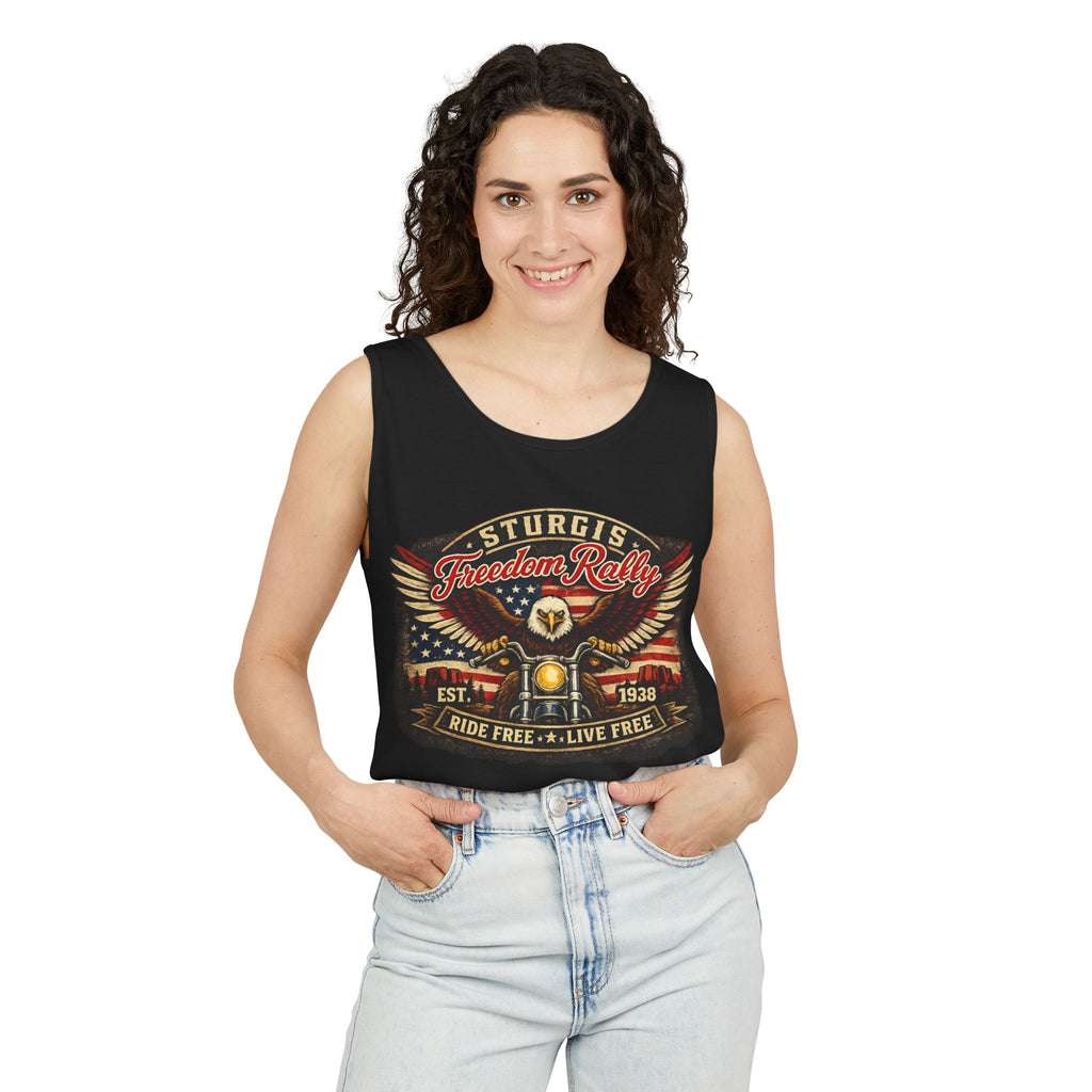 Sturgis Freedom Rally Tank Top — Ride Free Live Free