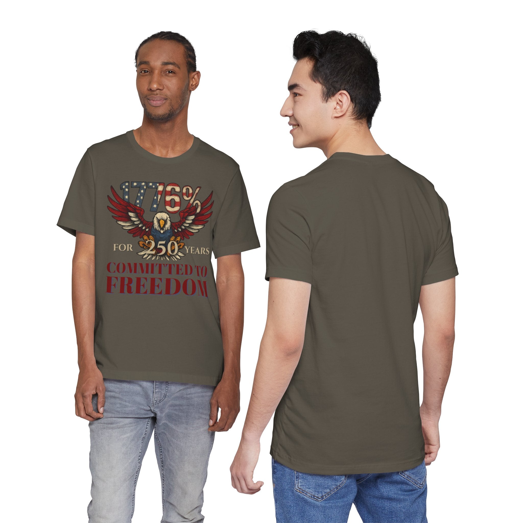 1776% Committed to Freedom - 250 Years Unisex Tee