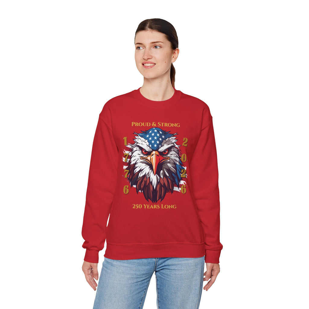 Proud & Strong Crewneck Unisex Sweatshirt