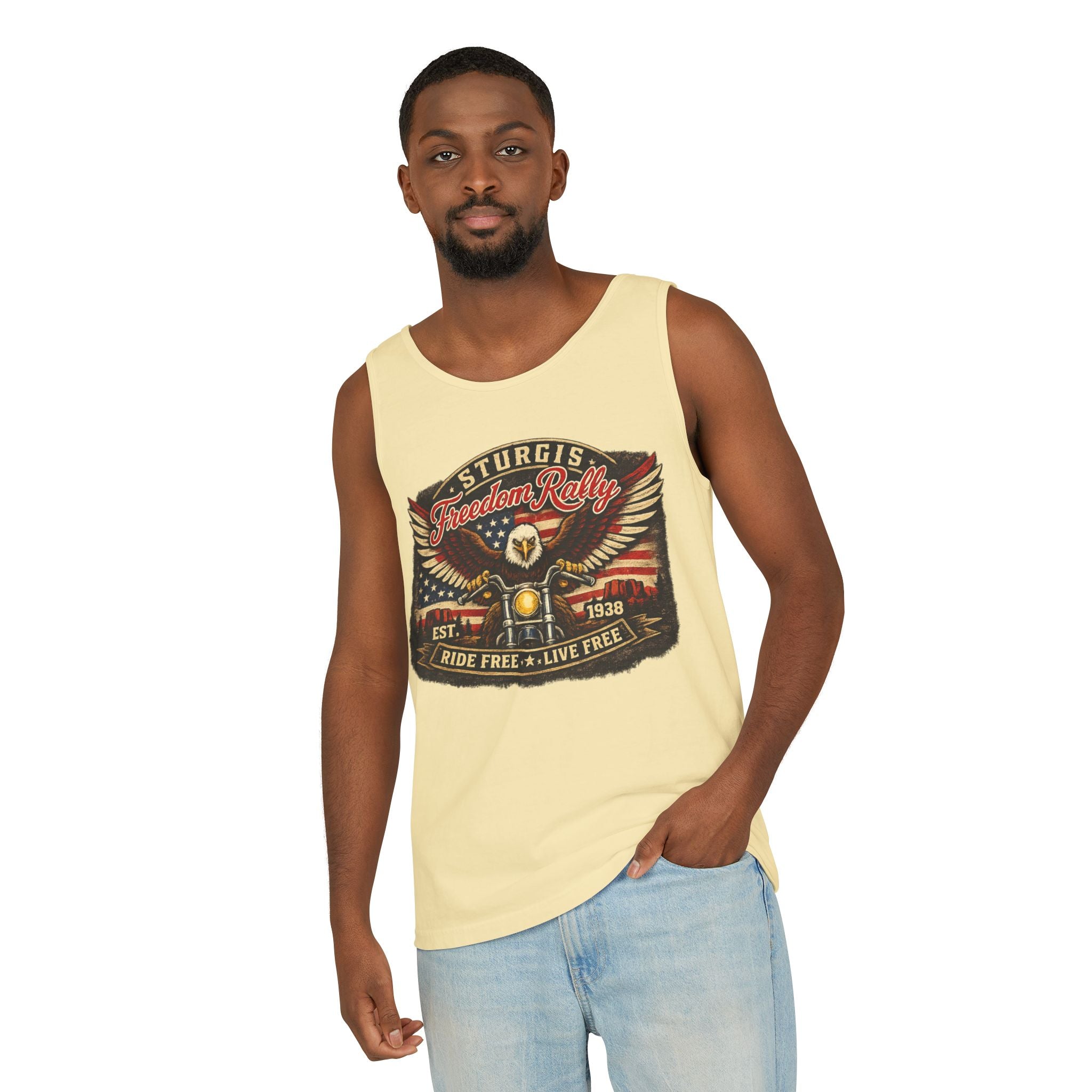 Sturgis Freedom Rally Tank Top — Ride Free Live Free
