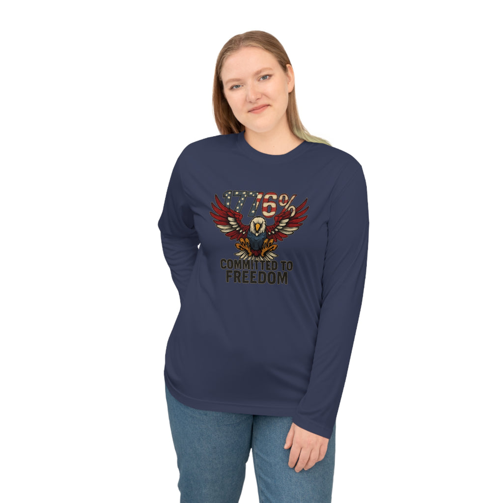 1776% Committed to Freedom Long Sleeve Shirt