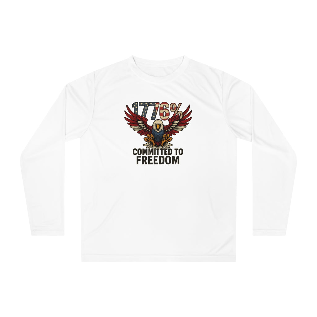 1776% Committed to Freedom Long Sleeve Shirt