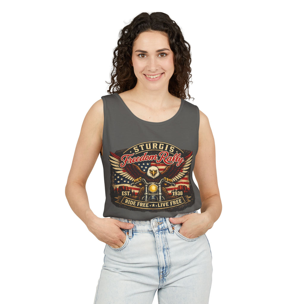 Sturgis Freedom Rally Tank Top — Ride Free Live Free