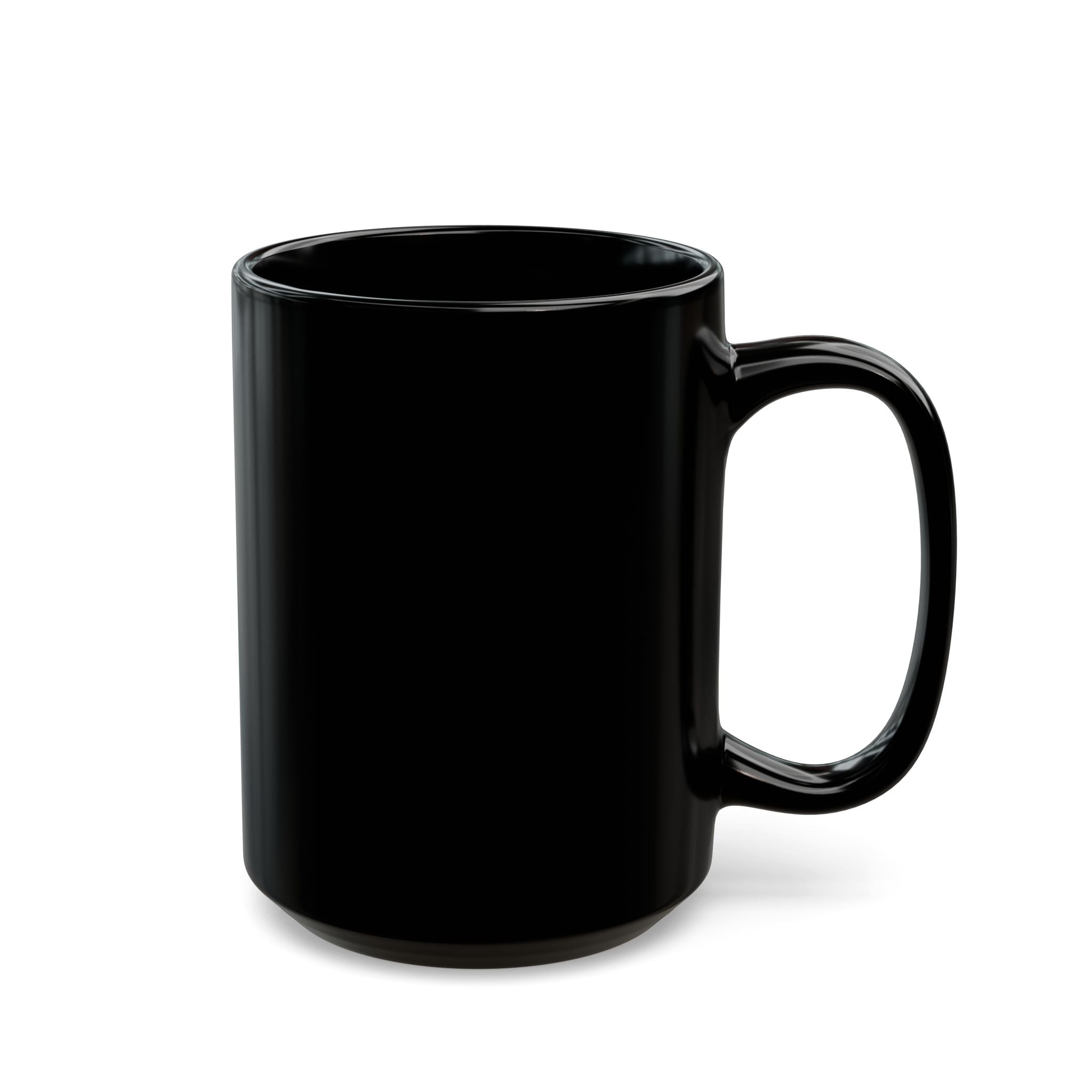 Patriotic Dog Tag Mug — "250 Years of Freedom 1776–2026" Black Coffee Mug