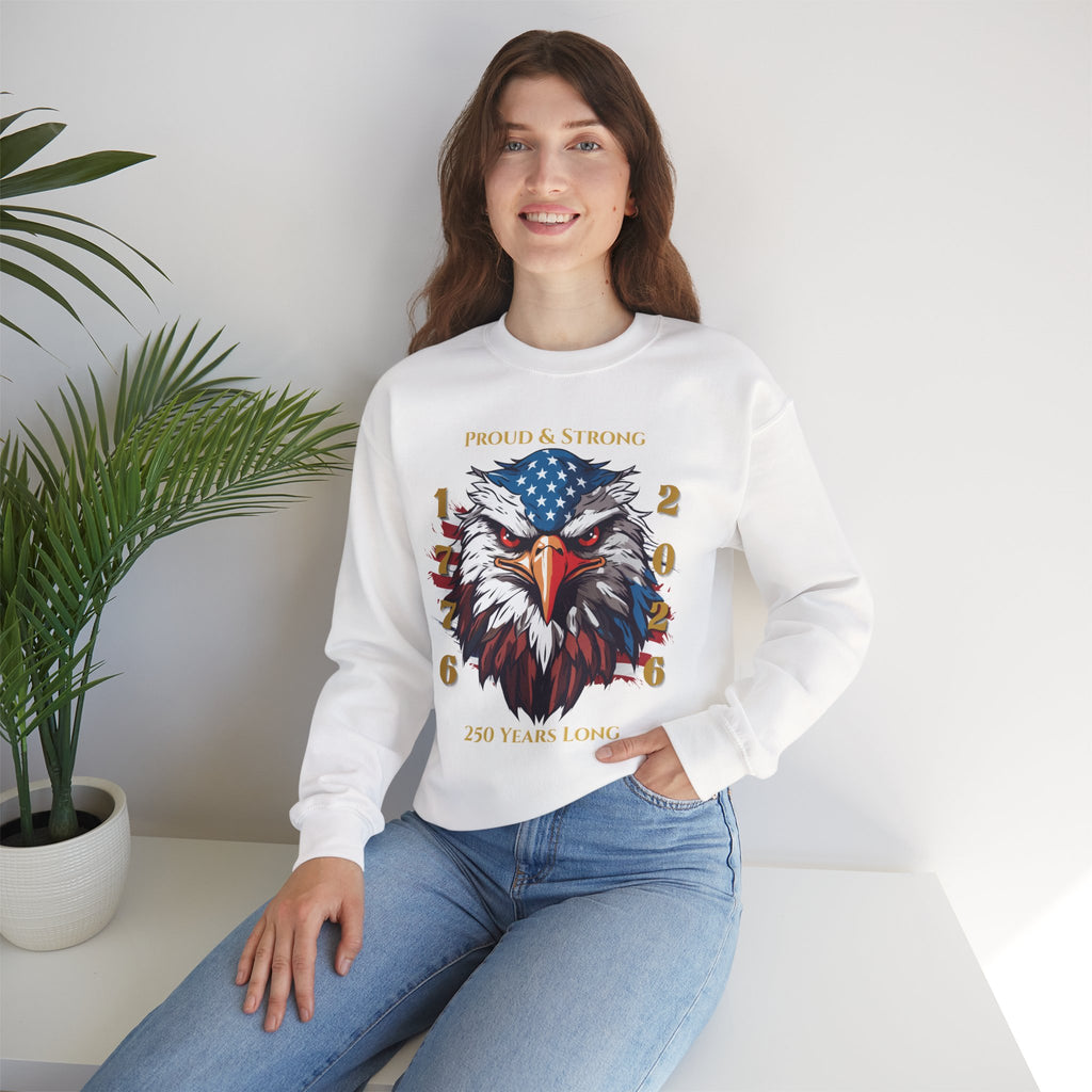 Proud & Strong Crewneck Unisex Sweatshirt