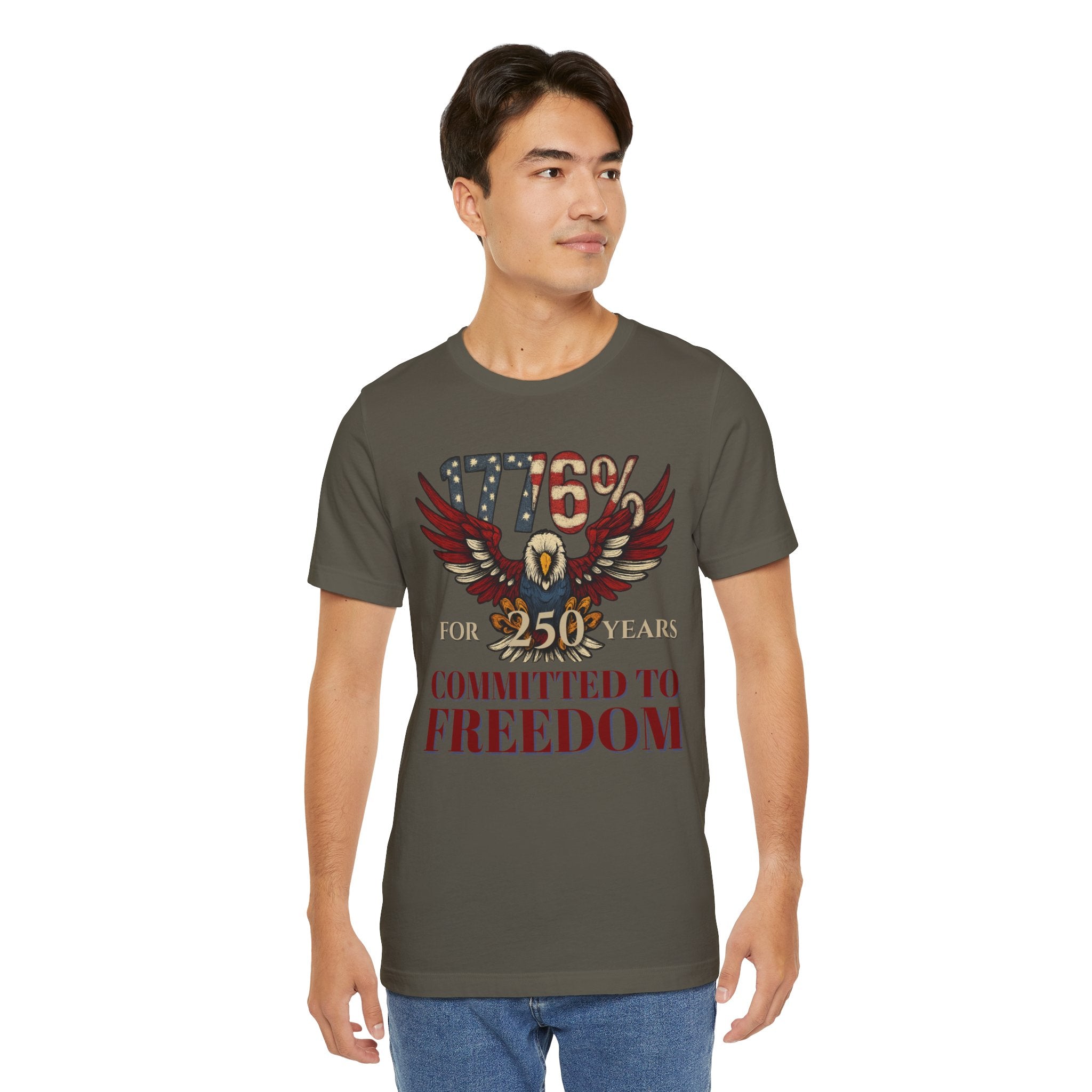 1776% Committed to Freedom - 250 Years Unisex Tee