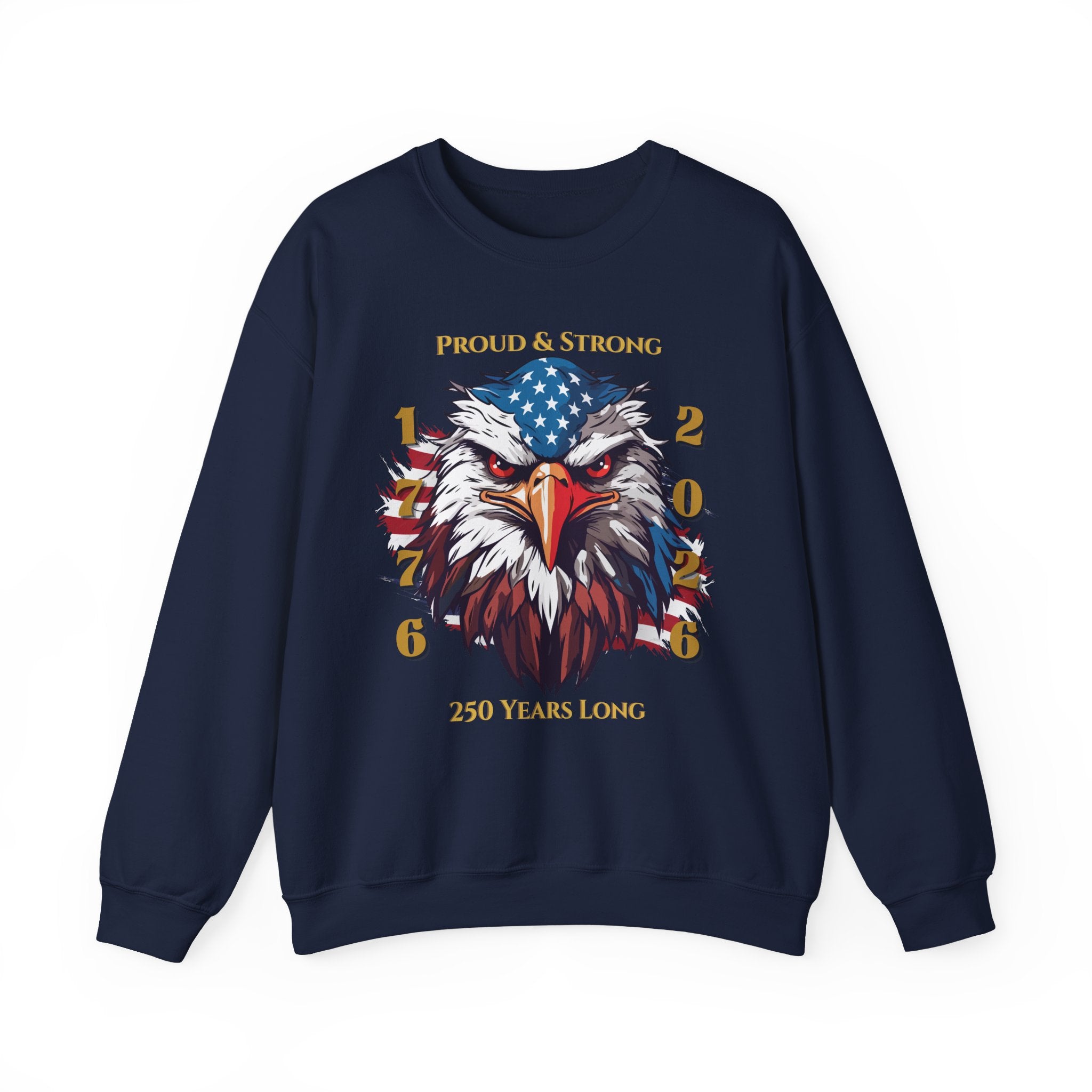 Proud & Strong Crewneck Unisex Sweatshirt