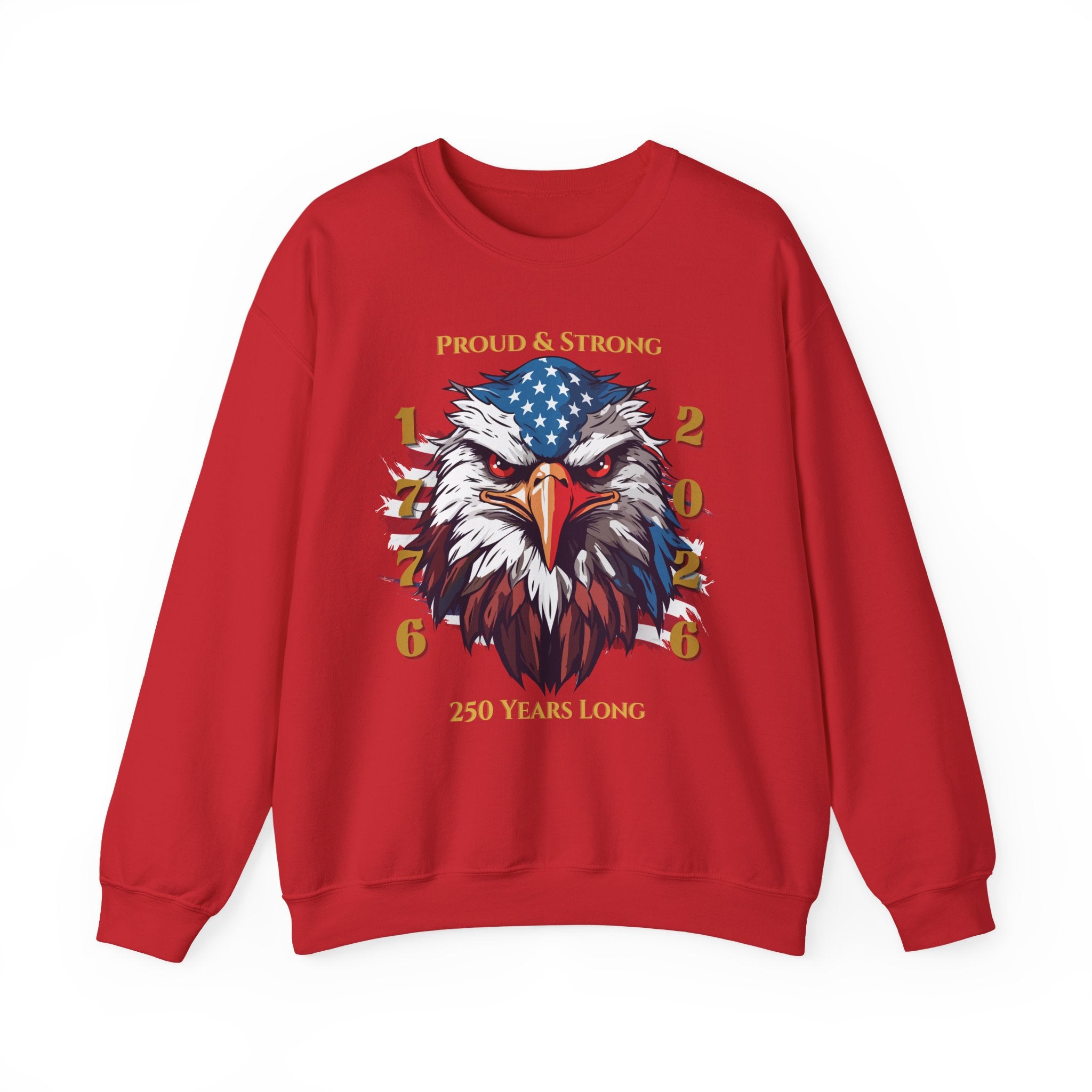 Proud & Strong Crewneck Unisex Sweatshirt