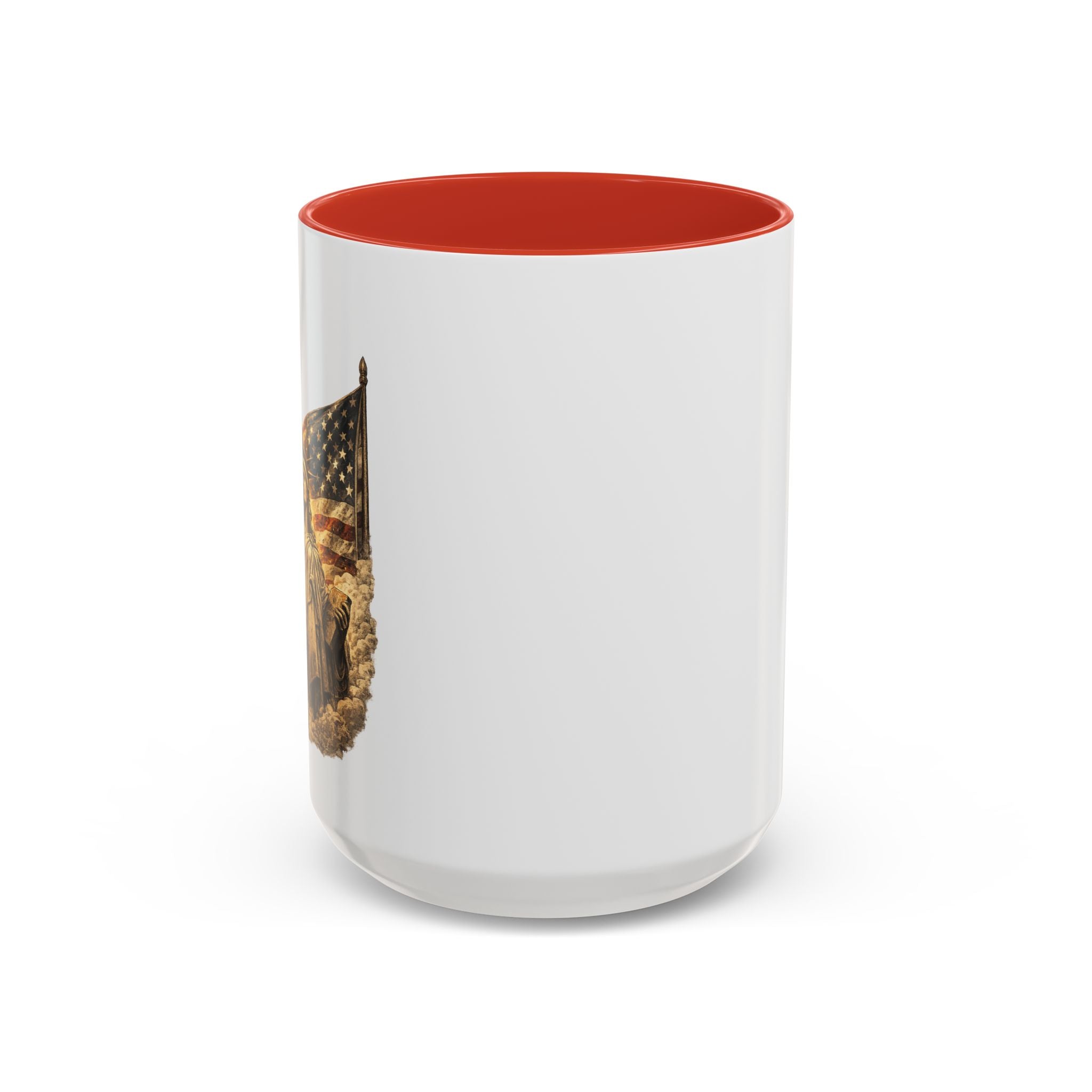 Lady Liberty Ceramic Mug for Coffee Lovers
