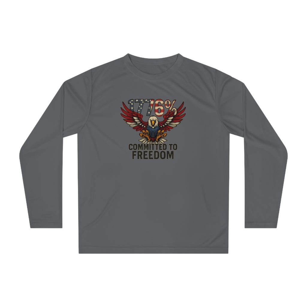 1776% Committed to Freedom Long Sleeve Shirt