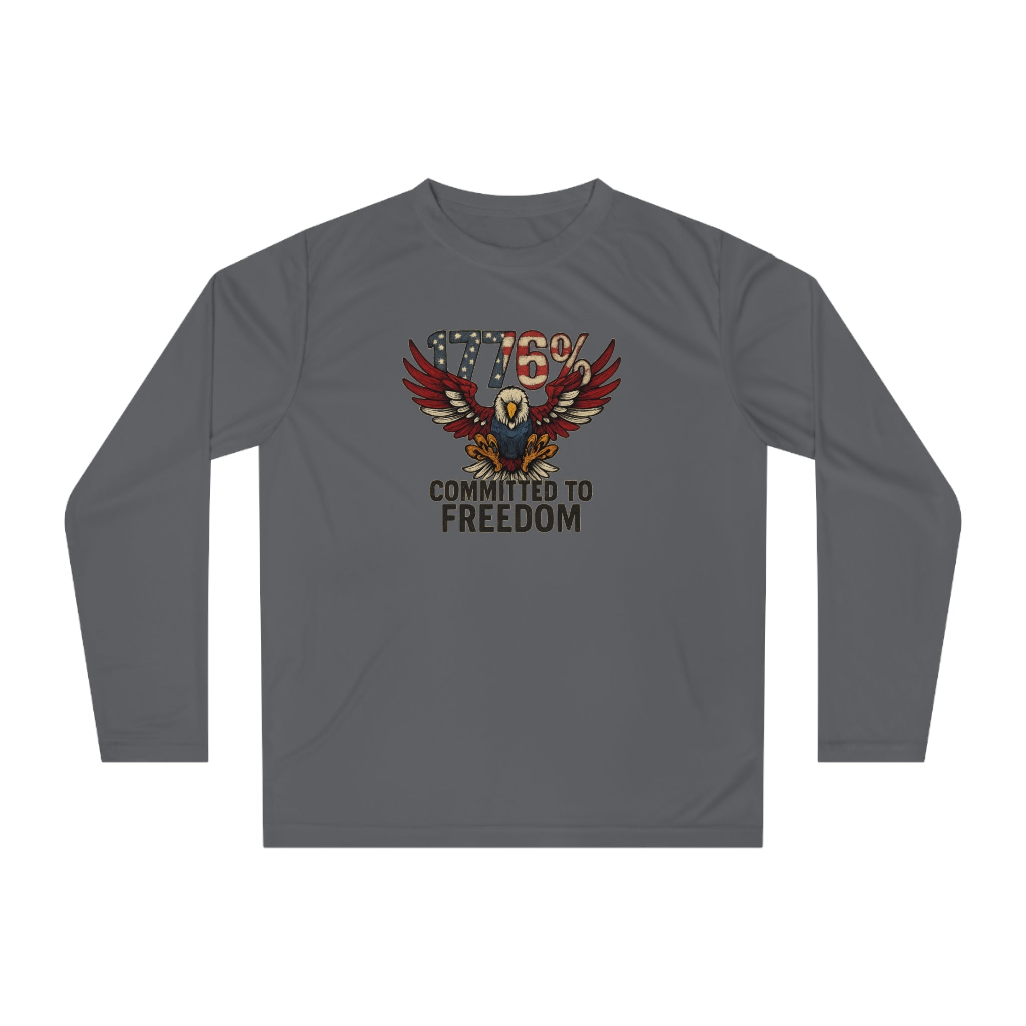1776% Committed to Freedom Long Sleeve Shirt