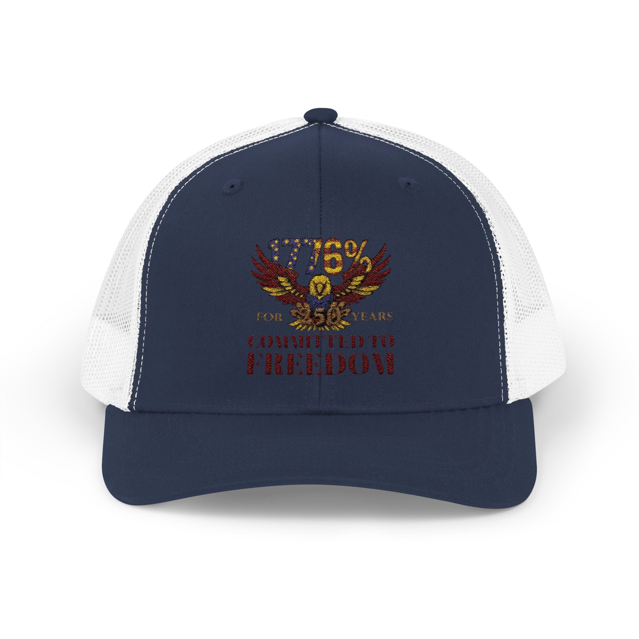 1776% Committed to Freedom Snapback Trucker Cap