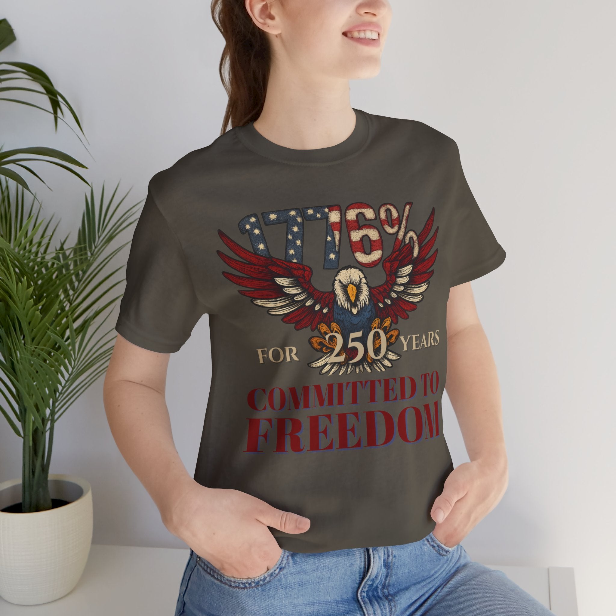 1776% Committed to Freedom - 250 Years Unisex Tee