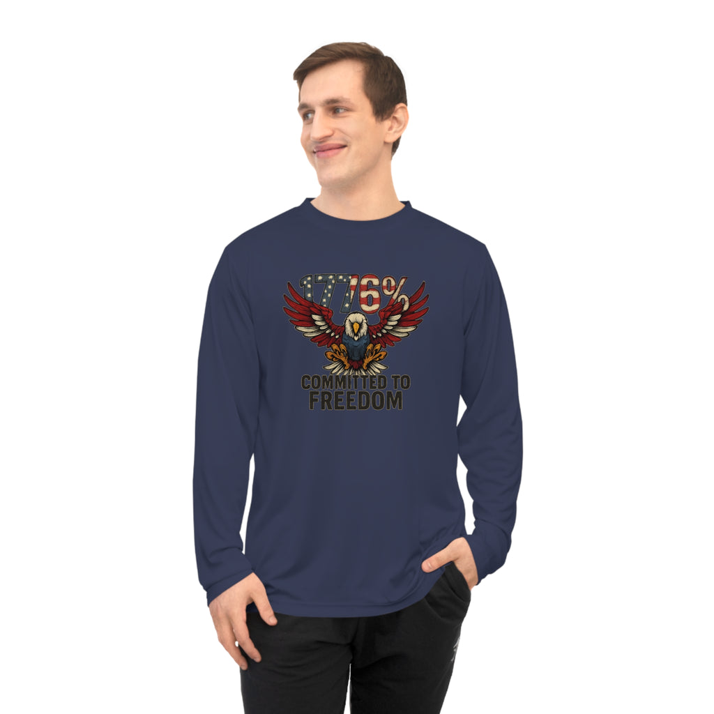 1776% Committed to Freedom Long Sleeve Shirt