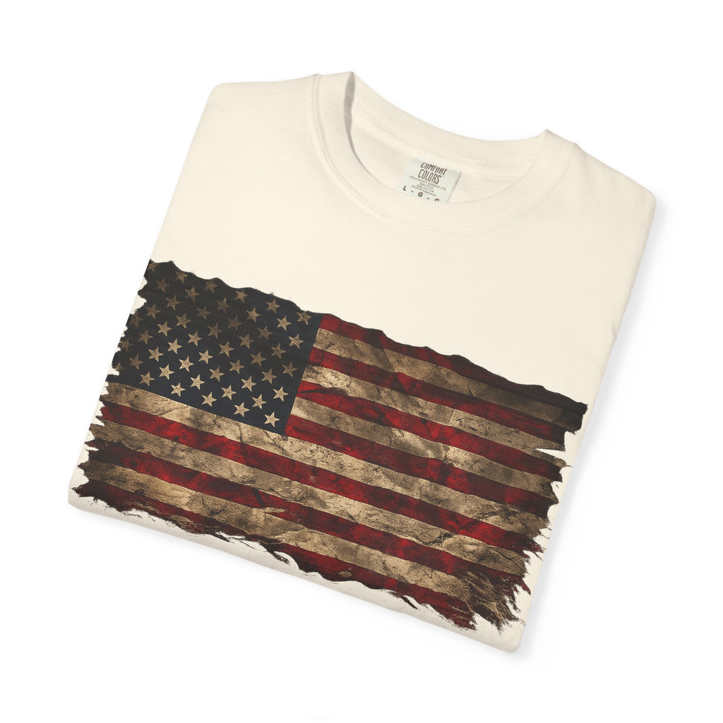 Distressed Flag Unisex Tee