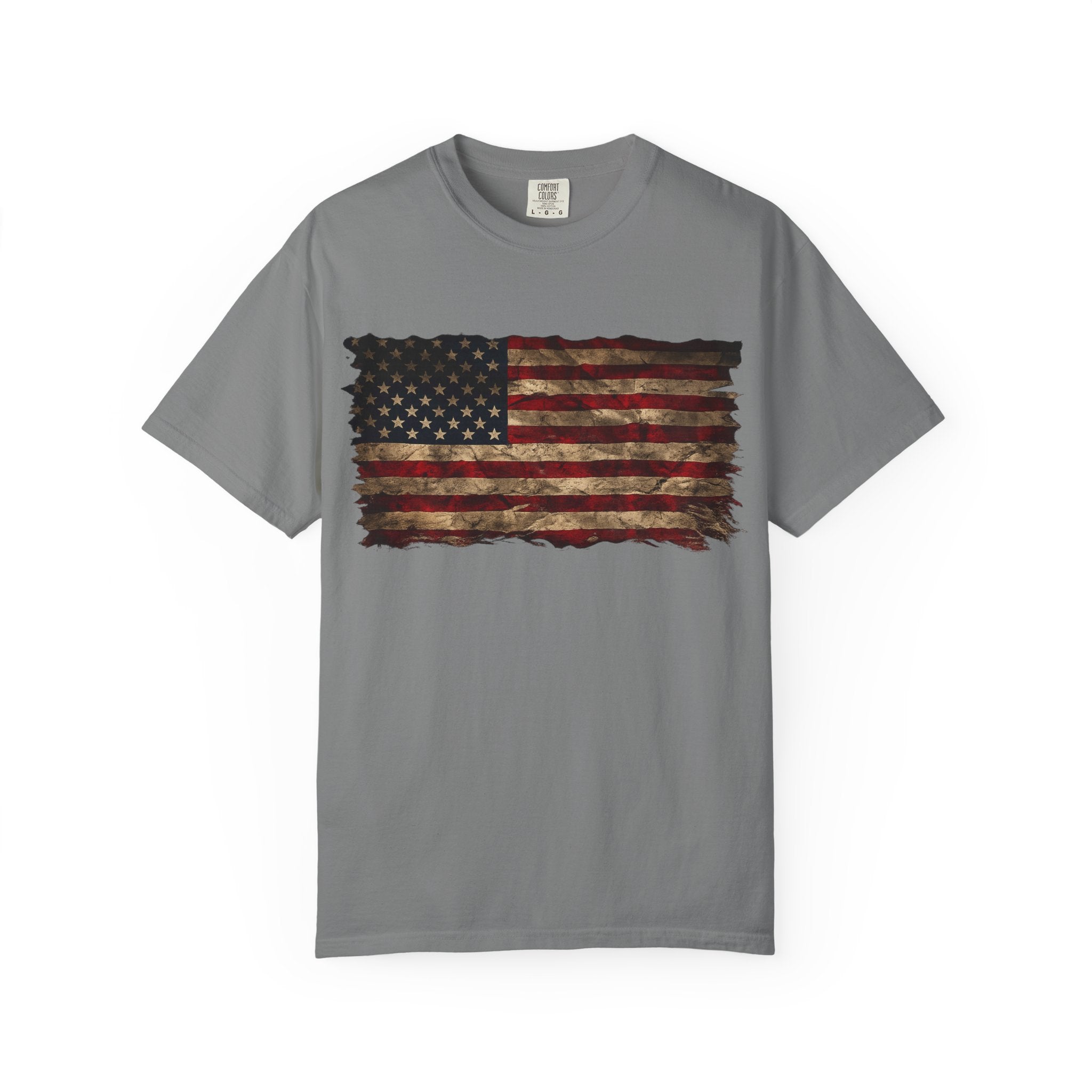 Distressed Flag Unisex Tee