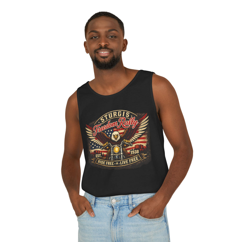 Sturgis Freedom Rally Tank Top — Ride Free Live Free