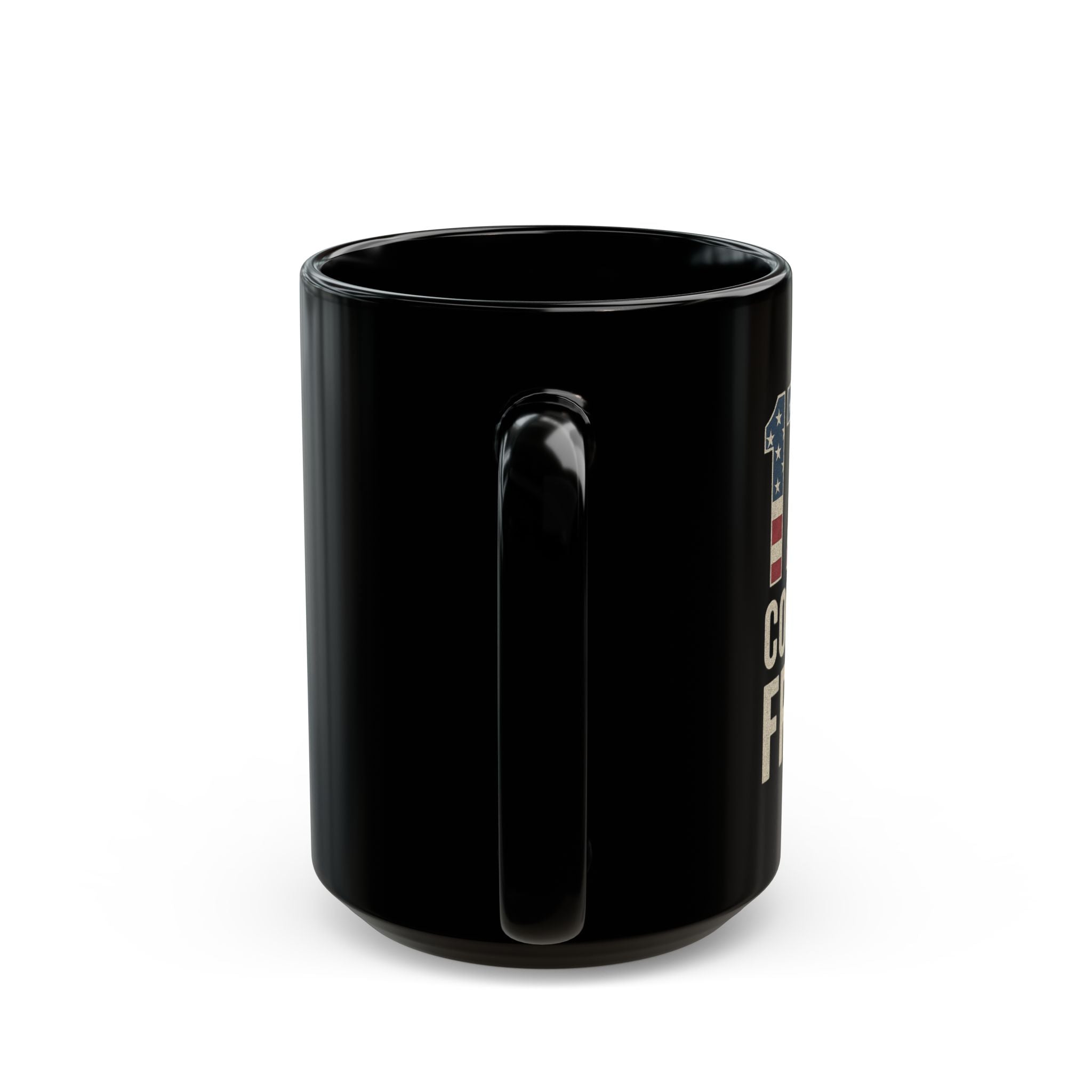 1776% Committed to Freedom Mug — Patriotic American Flag Coffee Cup (11oz/15oz)