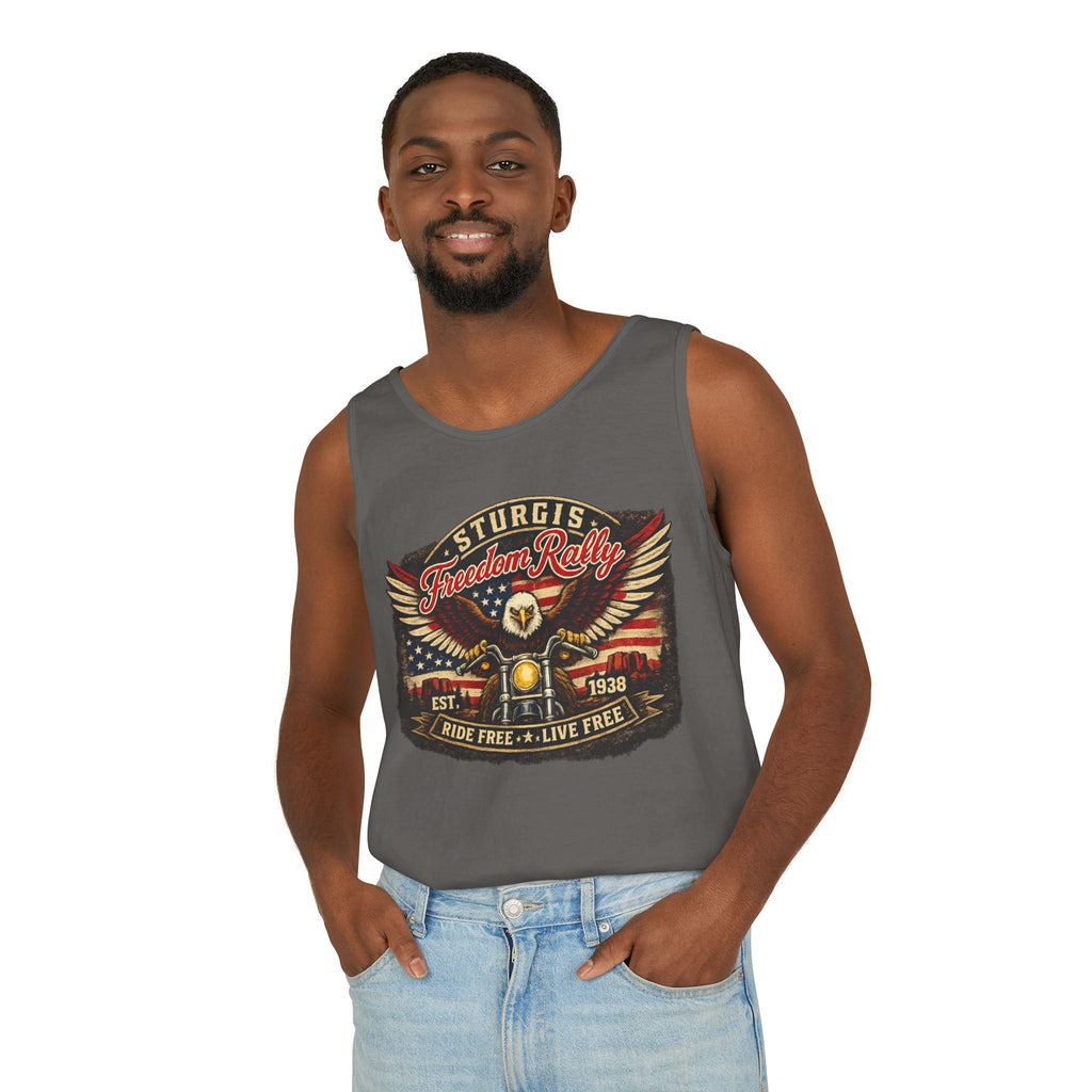Sturgis Freedom Rally Tank Top — Ride Free Live Free