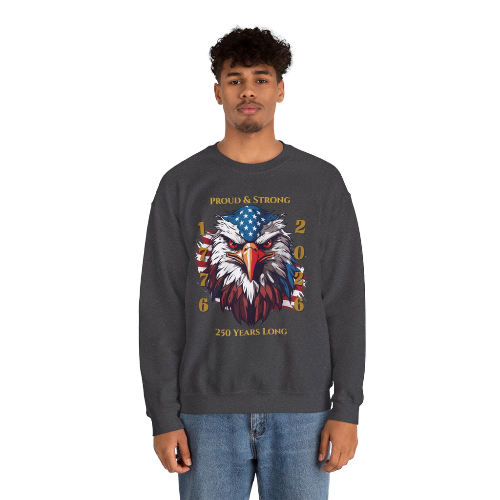Proud & Strong Crewneck Unisex Sweatshirt