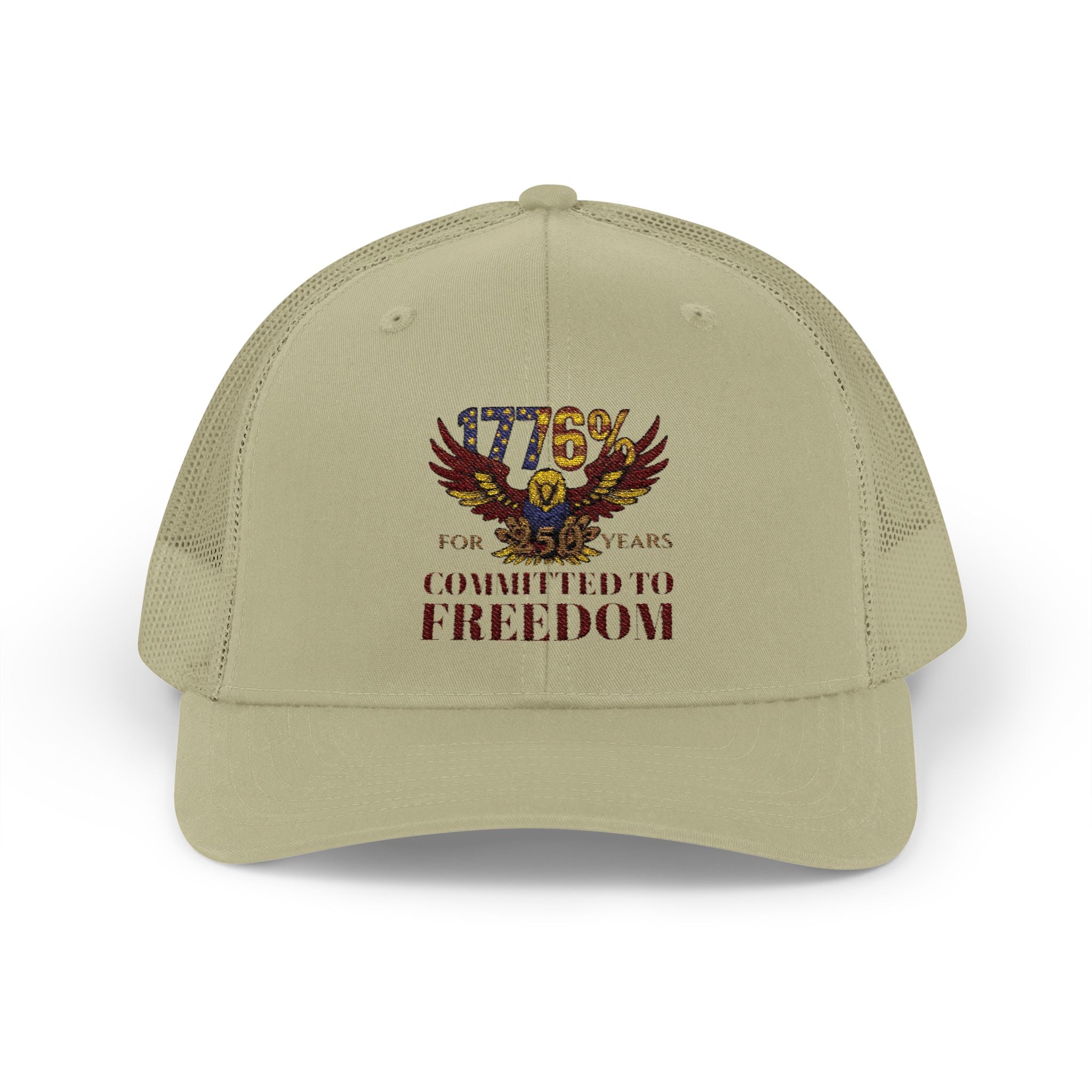 1776% Committed to Freedom Snapback Trucker Cap