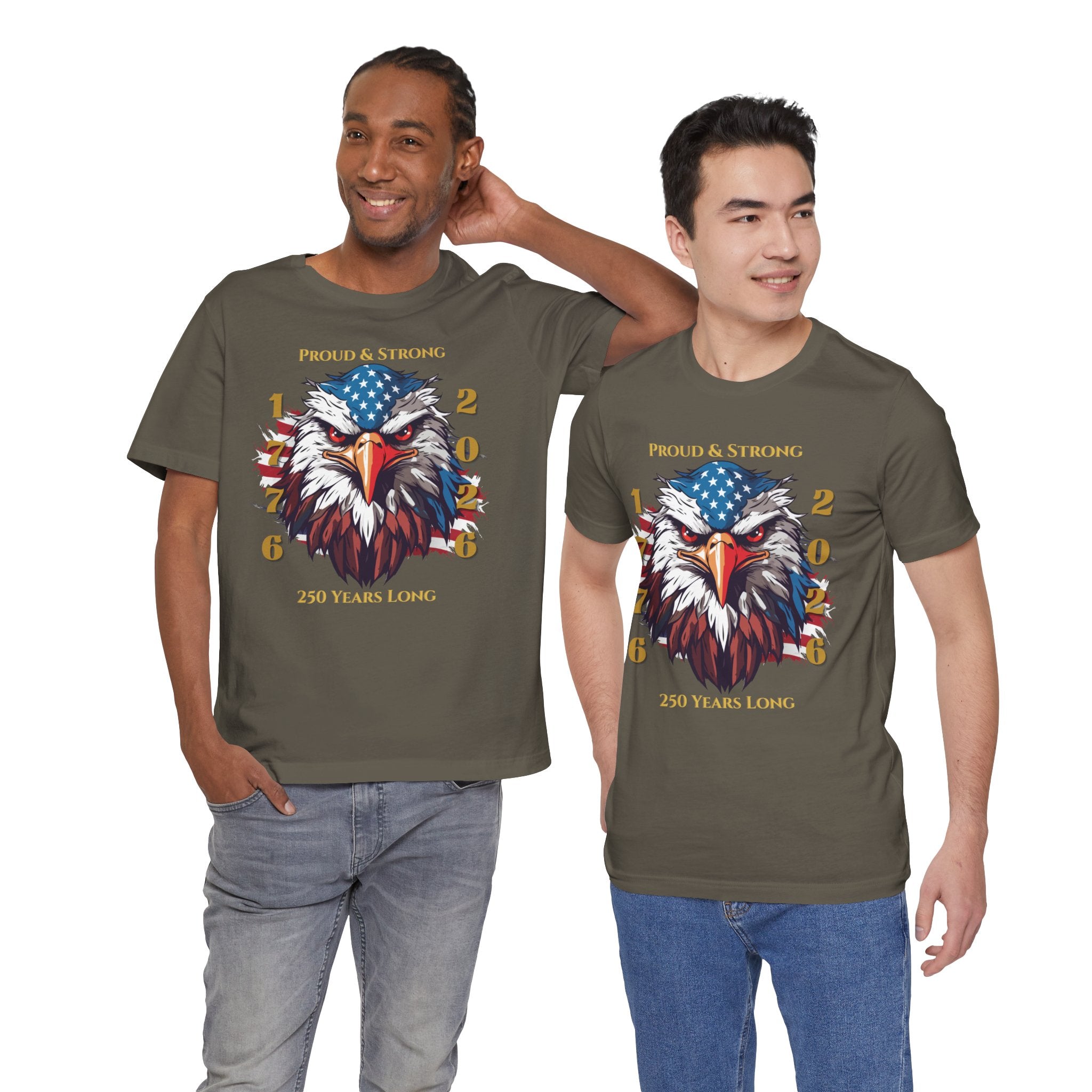 Proud & Strong - 250 Years Long Unisex Tee