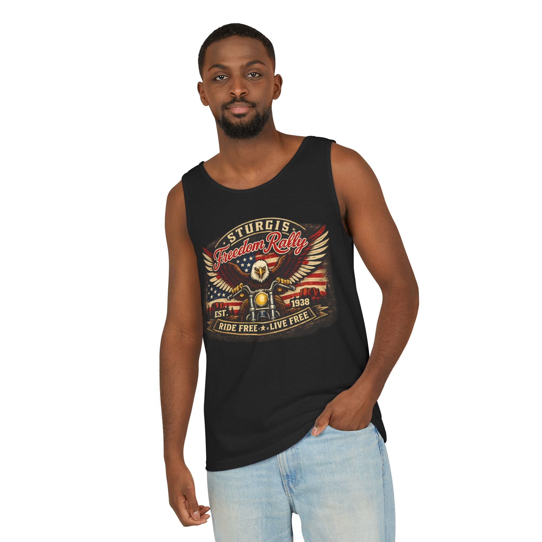 Sturgis Freedom Rally Tank Top — Ride Free Live Free