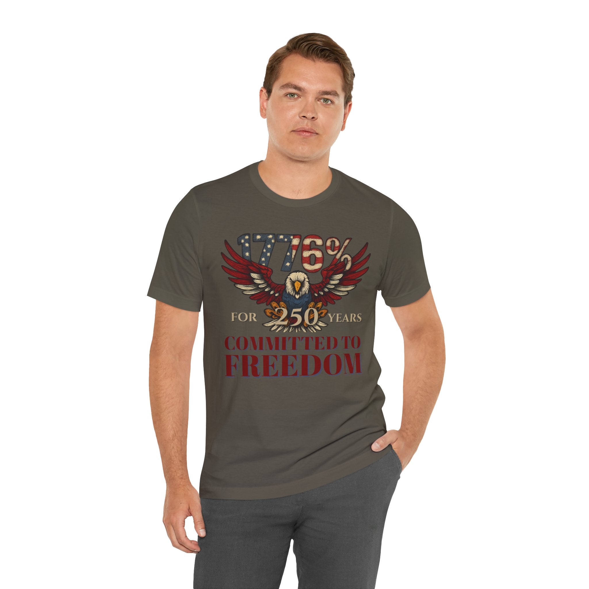 1776% Committed to Freedom - 250 Years Unisex Tee