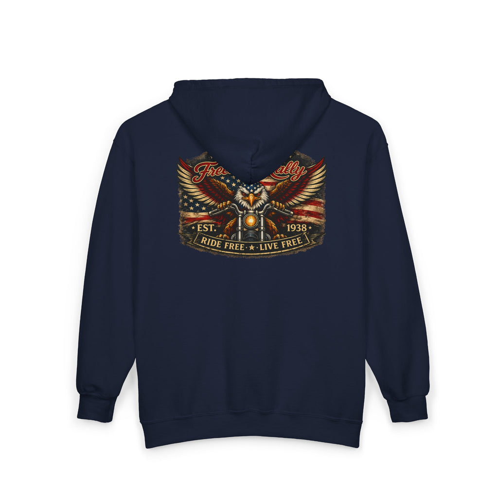 Sturgis Motorcycle Freedom Rally Hoodie (Front & Back Print)