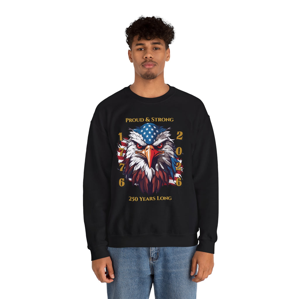 Proud & Strong Crewneck Unisex Sweatshirt