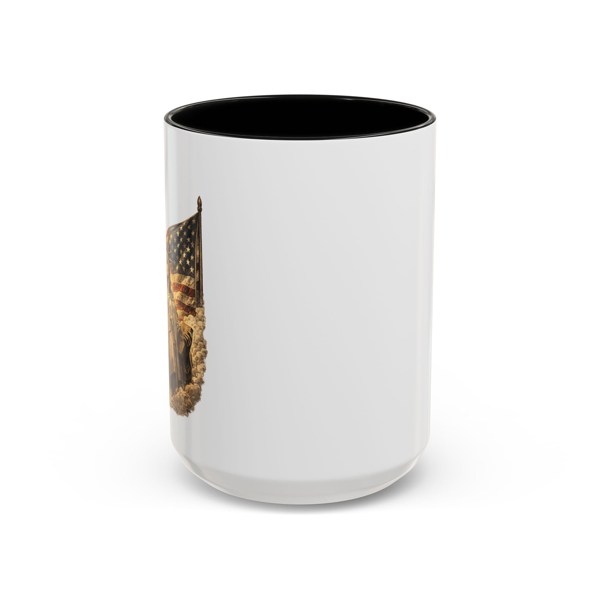 Lady Liberty Ceramic Mug for Coffee Lovers
