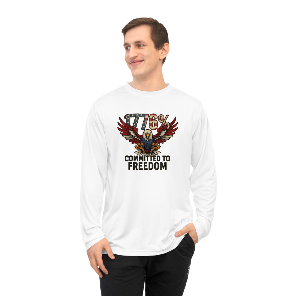 1776% Committed to Freedom Long Sleeve Shirt