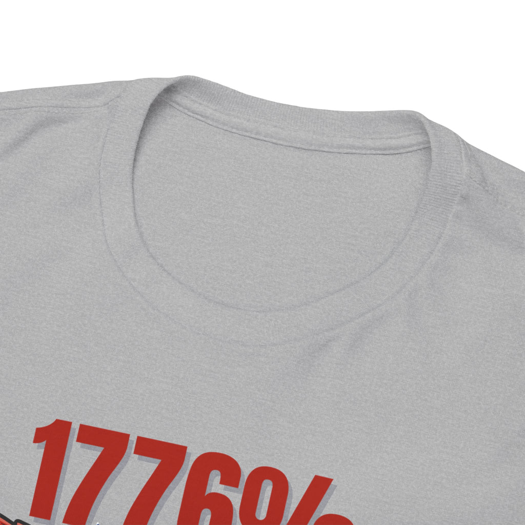 1776% Committed to Freedom Unisex Cotton Tee